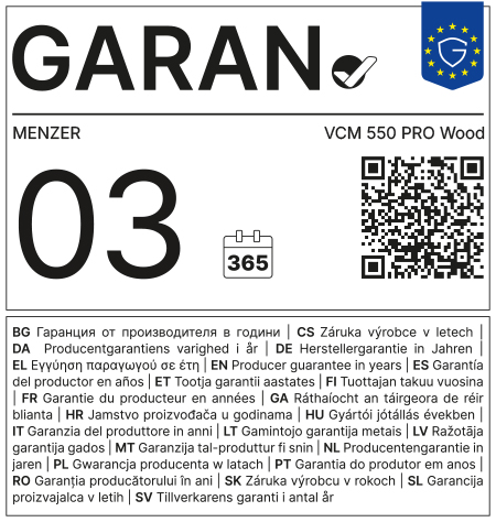 Label de garantie UE (label GARAN)