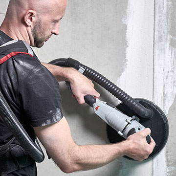 Ponceuse à plâtre professionnelle MENZER TBS 225 PRO