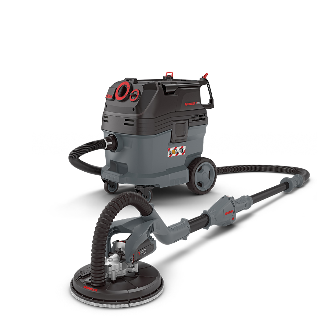 MENZER LHS 225 PRO + VCL 530 PRO / VCL 550 PRO Antistatic