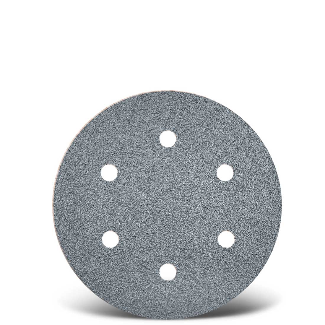 Disques abrasifs auto-agrippants MENZER pour ponceuses excentriques, G40–400, Ø 150 mm / 6 trous / corindon semi-précieux avec stéarate