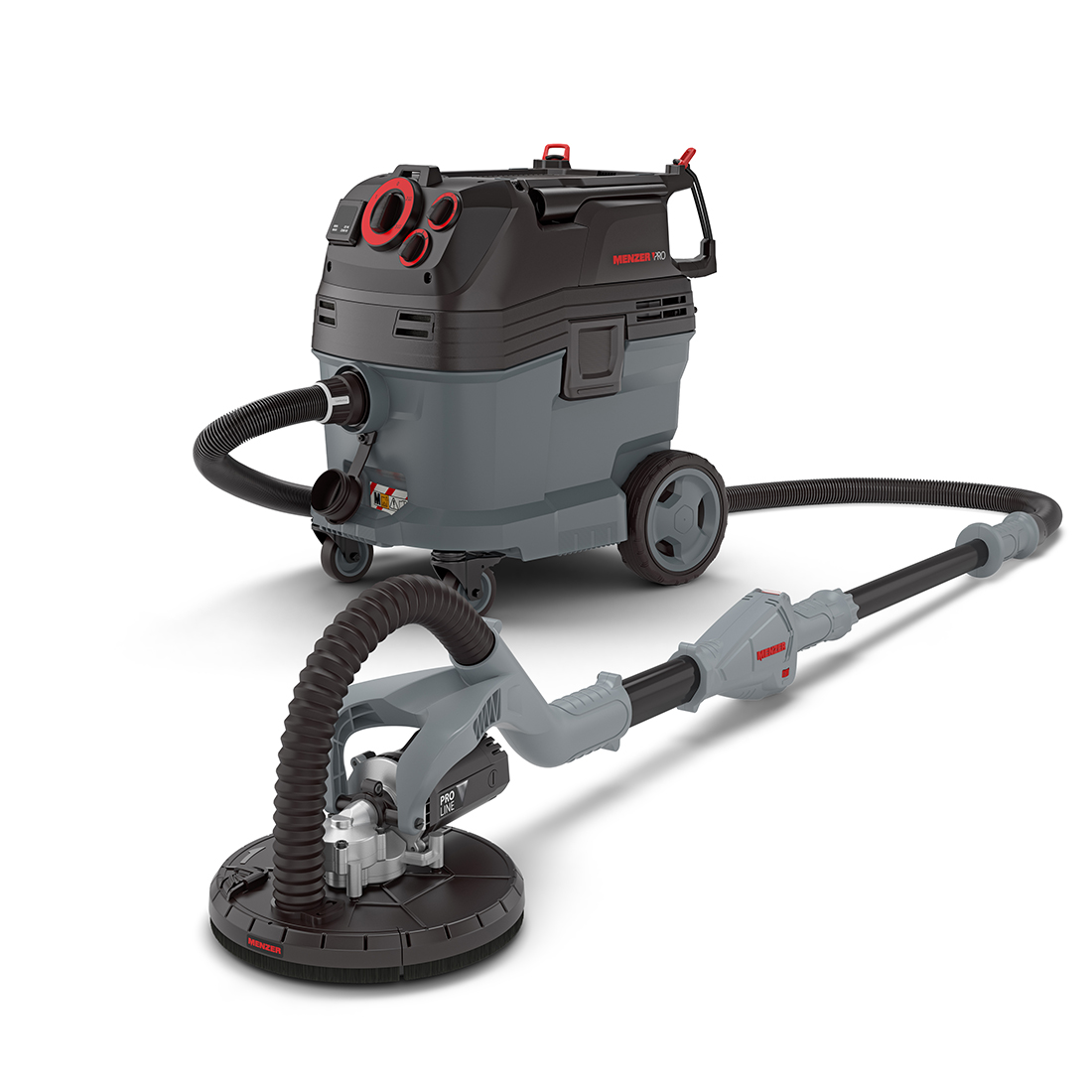 Ponceuse girafe MENZER LHS 225 PRO / VCM 530 PRO
