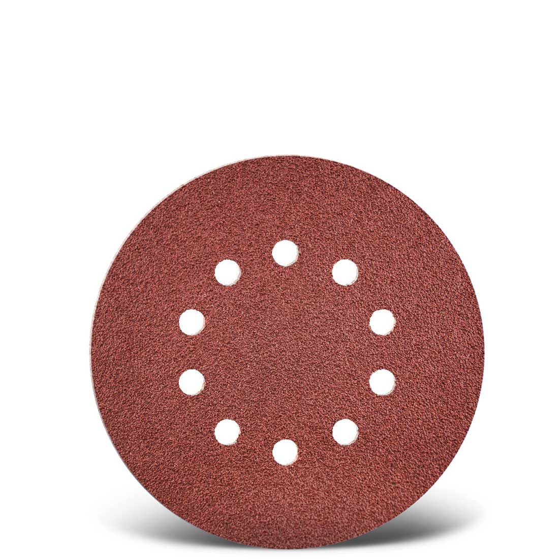 Disques abrasifs auto-agrippants MENZER pour ponceuses à plâtre, G16–240, Ø 225 mm / 10 trous / corindon normal