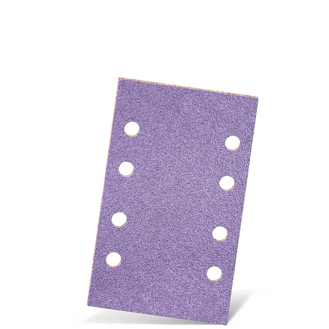 Feuilles abrasives auto-agrippantes MENZER pour ponceuses vibrantes, G40–400, 133 x 80 mm / 8 trous / Mix céramique
