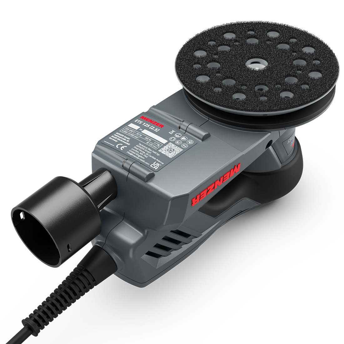 Ponceuse excentrique MENZER ETS 125 2.5 avec mallette de transport MENZER systainer³
