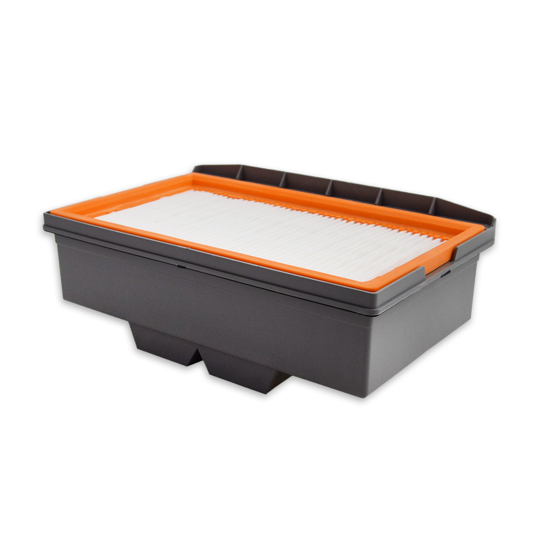 Filtre plissé plat PES avec cadre