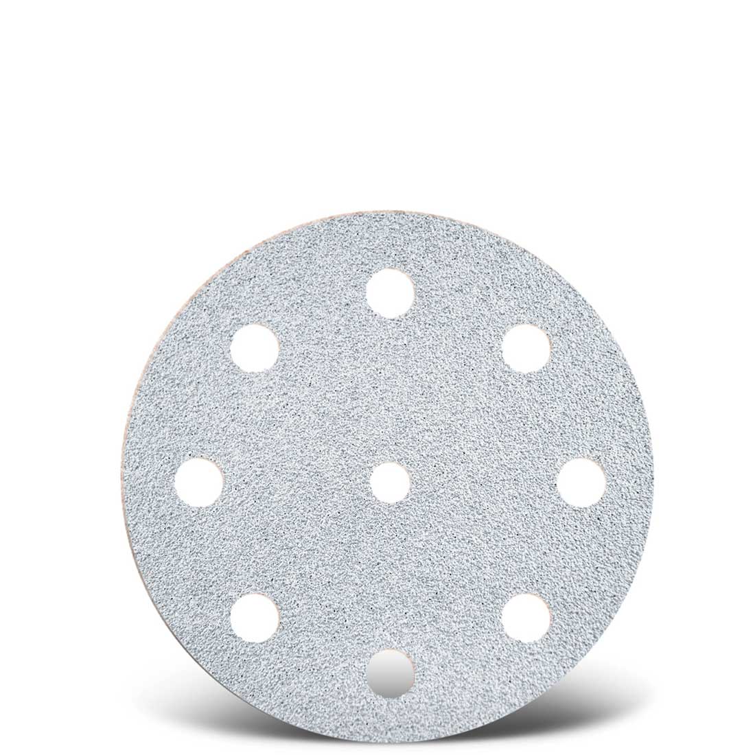 Disques abrasifs auto-agrippants MENZER pour ponceuses excentriques, G40–400, Ø 125 mm / 9 trous / corindon normal avec stéarate