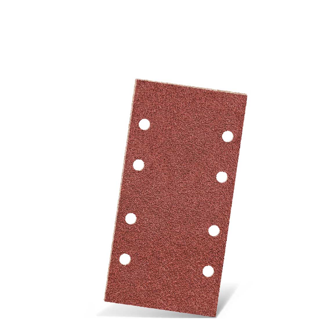 Feuilles abrasives auto-agrippantes MENZER pour ponceuses vibrantes, G40–240, 186 x 93 mm / 8 trous / corindon normal
