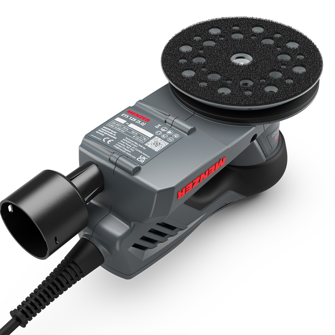 Ponceuse excentrique MENZER ETS 125 5.0 avec mallette de transport MENZER systainer³