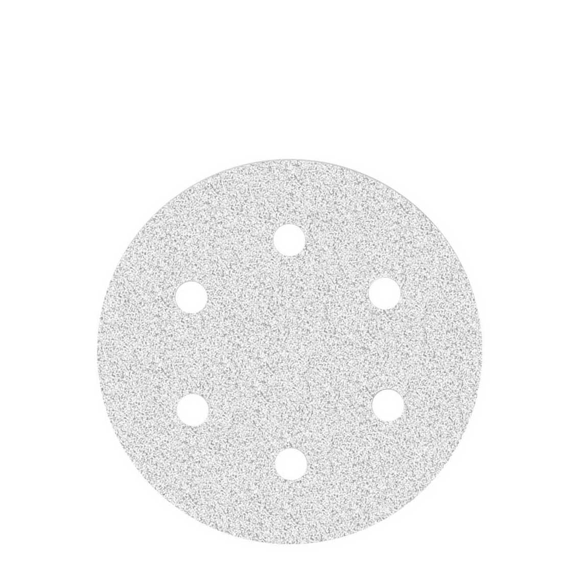 Disques abrasifs auto-agrippants MioTools pour ponceuses à plâtre, G40–400, Ø 225 mm / 6 trous / corindon normal avec stéarate