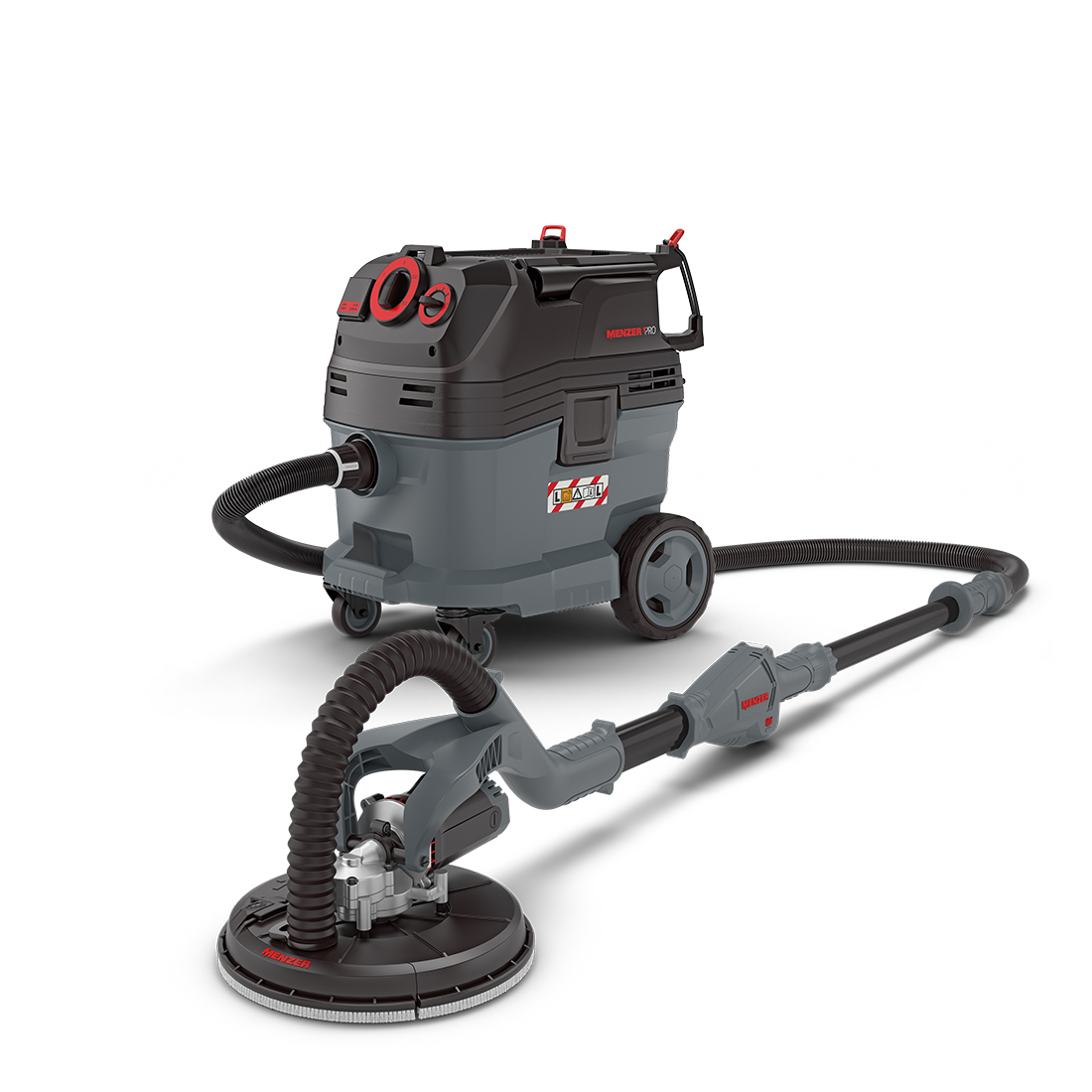 MENZER LHS 225 + VCL 530 PRO / VCL 550 PRO Antistatic