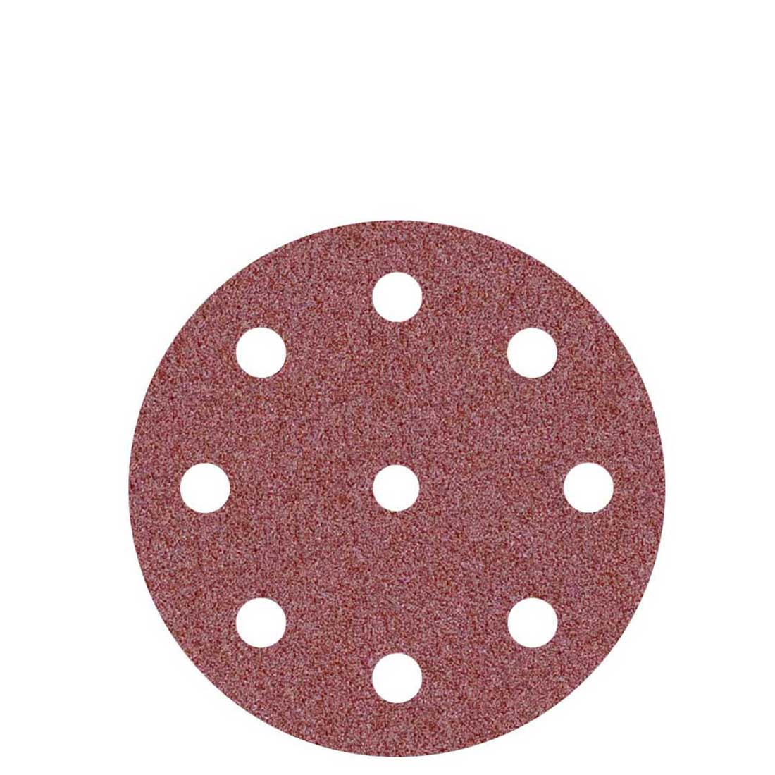 Disques abrasifs auto-agrippants MioTools pour ponceuses excentriques, G24–240, Ø 125 mm / 9 trous / corindon normal