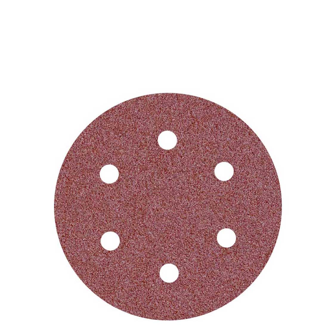 Disque abrasif 150 mm-6 trous-Red 25 ou 50 pièces