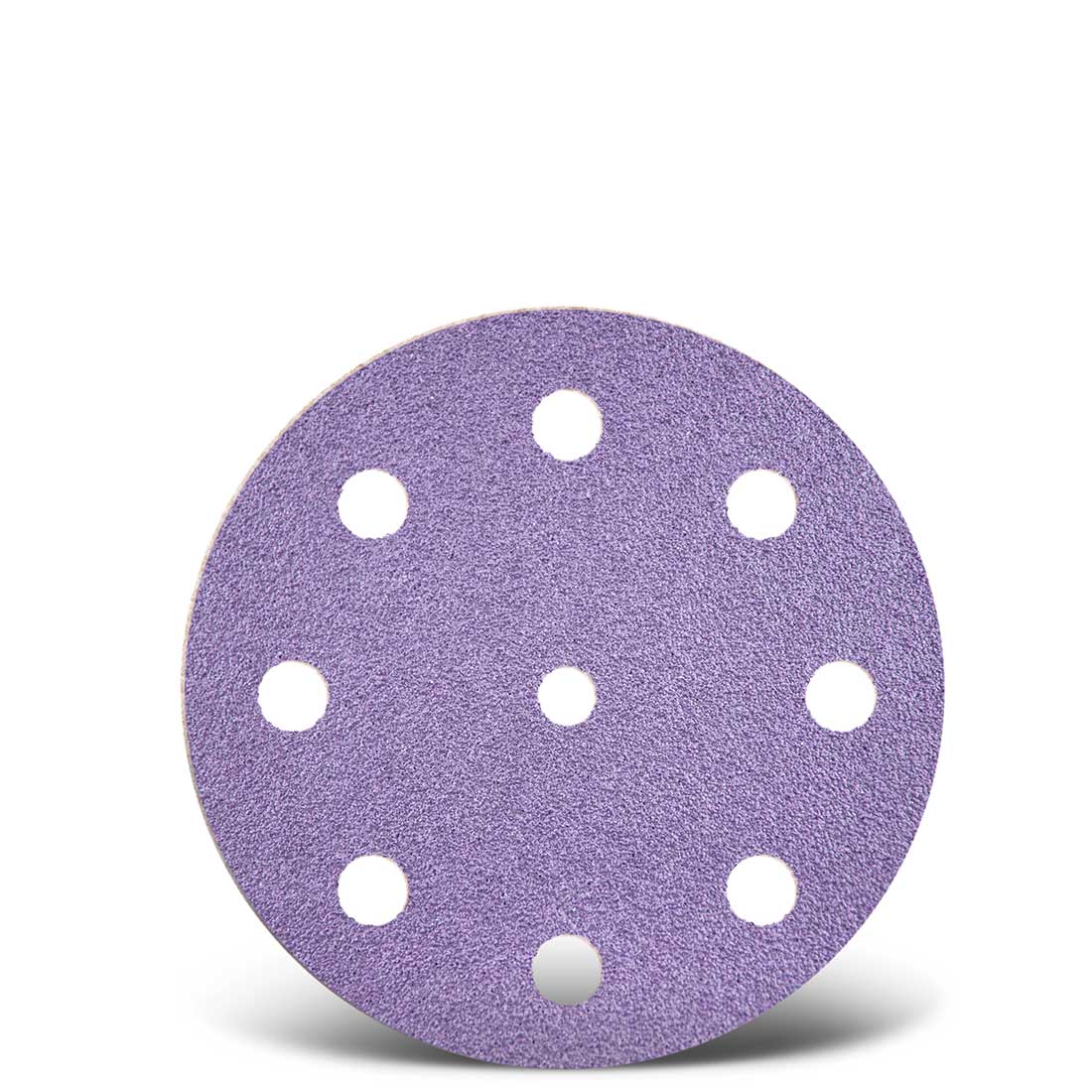 Disques abrasifs auto-agrippants MENZER pour ponceuses excentriques, G40–400, Ø 125 mm / 9 trous / Mix céramique