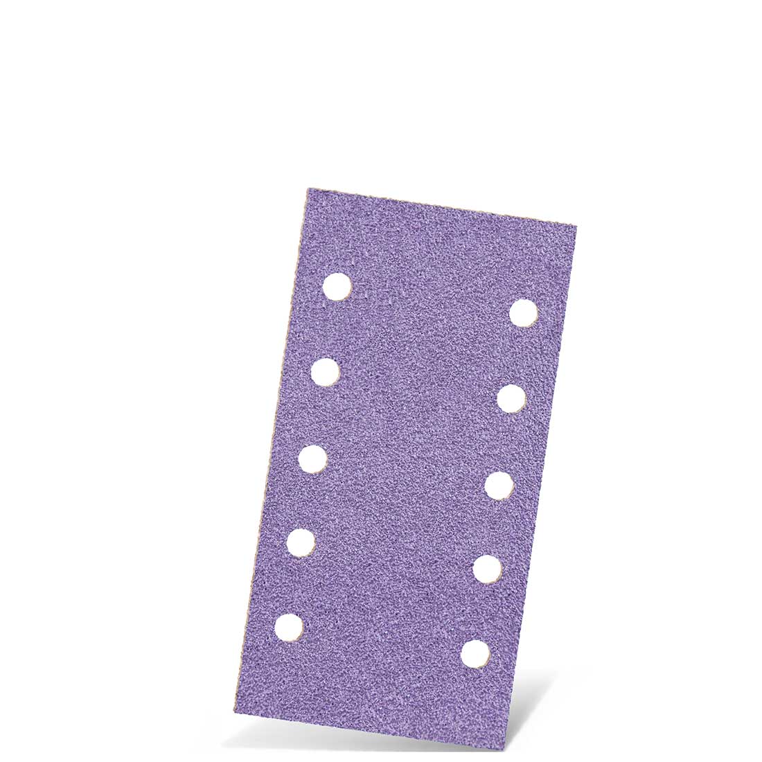 Feuilles abrasives auto-agrippantes MENZER pour ponceuses vibrantes, G40–400, 230 x 115 mm / 10 trous / Mix céramique