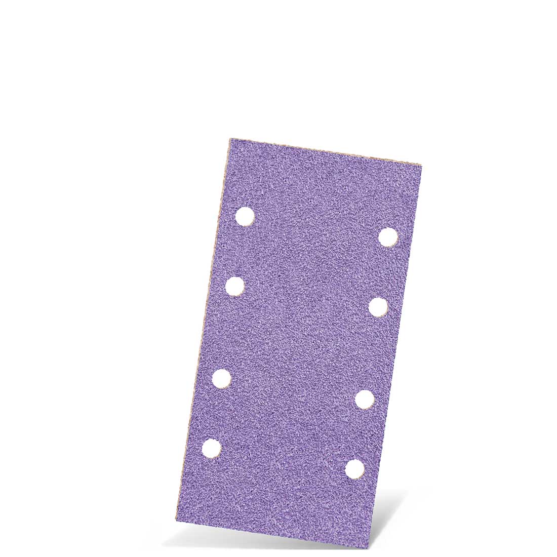 Feuilles abrasives auto-agrippantes MENZER pour ponceuses vibrantes, G40–400, 186 x 93 mm / 8 trous / Mix céramique