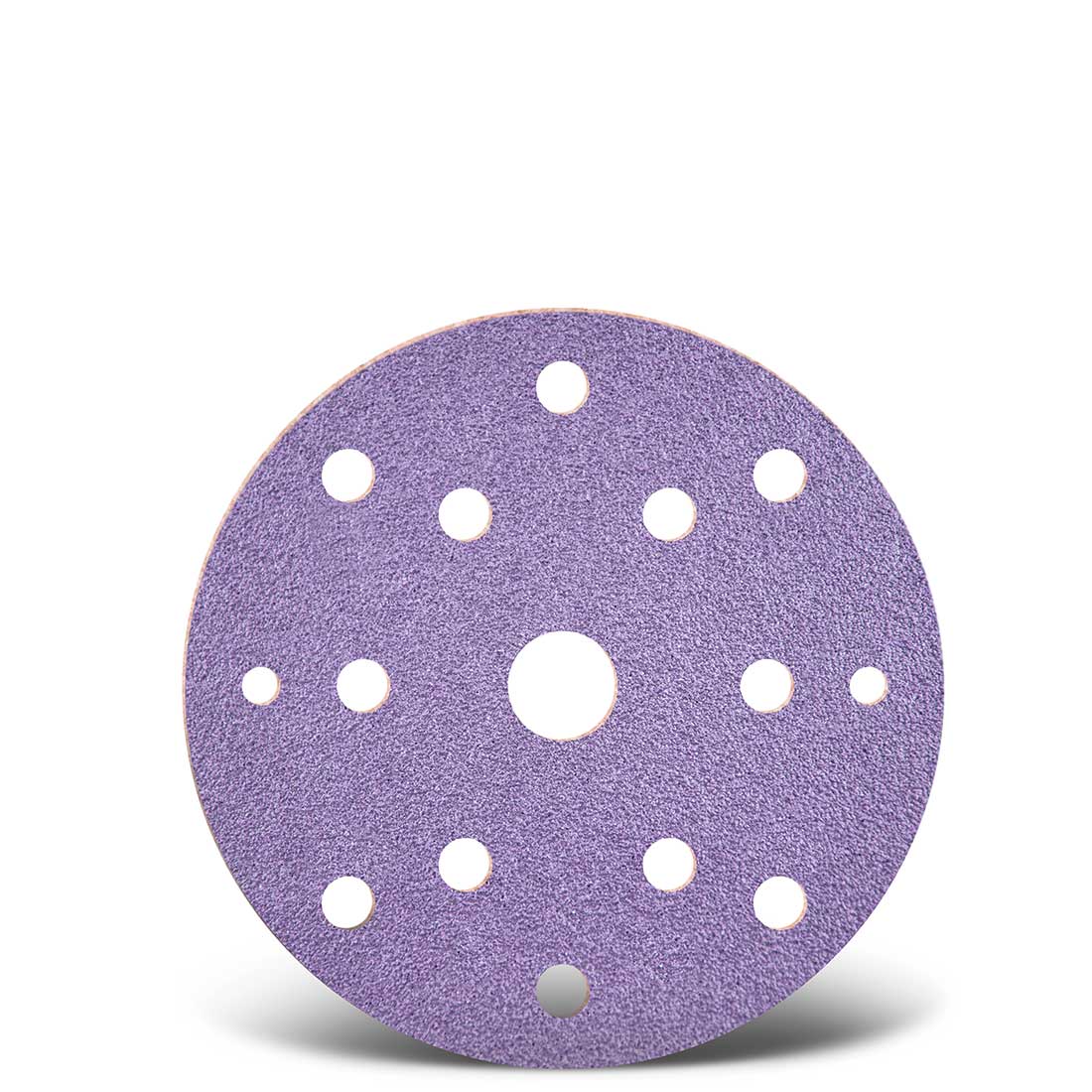 Disques abrasifs auto-agrippants MENZER pour ponceuses excentriques, G40–400, Ø 150 mm / 15 trous / Mix céramique